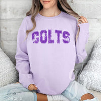 Distressed Varsity Colts (Tees+Sweatshirts)