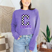 Spring Hill Colts - Checkered (Tees+Sweatshirts)