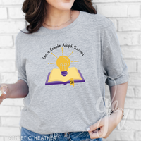 Lightbulb+Book (Tees+Sweatshirts)