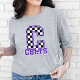 Spring Hill Colts - Checkered (Tees+Sweatshirts)