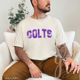 Distressed Varsity Colts (Tees+Sweatshirts)