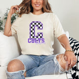 Spring Hill Colts - Checkered (Tees+Sweatshirts)