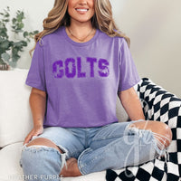 Distressed Varsity Colts (Tees+Sweatshirts)