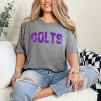 Distressed Varsity Colts (Tees+Sweatshirts)