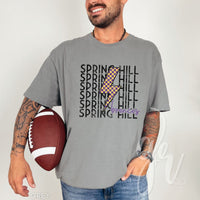 Checkered Bolt Broncos (Tees+Sweatshirts)