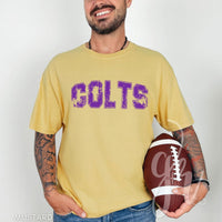 Distressed Varsity Colts (Tees+Sweatshirts)