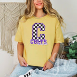 Spring Hill Colts - Checkered (Tees+Sweatshirts)