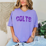 Distressed Varsity Colts (Tees+Sweatshirts)