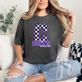 Spring Hill Colts - Checkered (Tees+Sweatshirts)