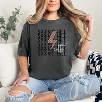 Checkered Bolt Colts (Tees+Sweatshirts)