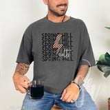 Checkered Bolt Colts (Tees+Sweatshirts)