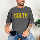 Distressed Varsity Colts (Tees+Sweatshirts)