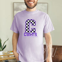 Spring Hill Colts - Checkered (Tees+Sweatshirts)