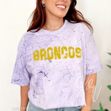 Distressed Varsity Broncos (Tees+Sweatshirts)