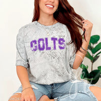 Distressed Varsity Colts (Tees+Sweatshirts)