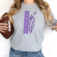 Broncos Mascot (Tees+Sweatshirts)