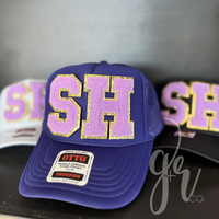 SH Chenille Foam Trucker Hat