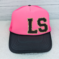 Custom Chenille Foam Trucker Hat