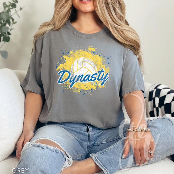 Dynasty Gold Splatter  — TEAM TEES