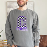 Spring Hill Colts - Checkered (Tees+Sweatshirts)