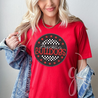 Custom School Spirit Checkered School Mascots