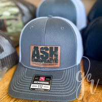 ASH Leather Patch Charcoal Trucker