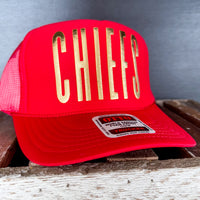 Metallic Trucker Hats