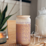 Spring Hill Glass Sippers+Straws (Multiple Designs)