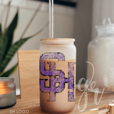 Spring Hill Glass Sippers+Straws (Multiple Designs)