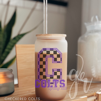 Spring Hill Glass Sippers+Straws (Multiple Designs)