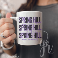 Spring Hill Ceramic Mugs (Multiple Designs)